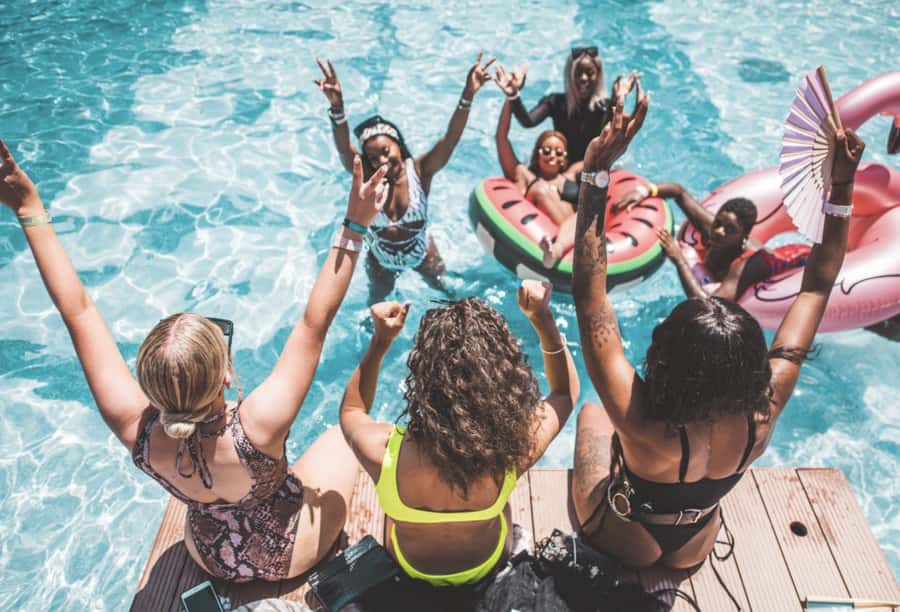 #1 Vegas Pool Crawl with Party Bus, Free Drinks & VIP Entry - Is $69 a fair deal?