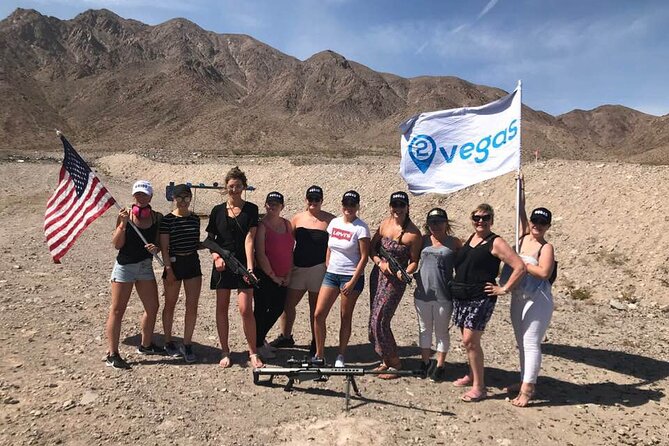 3 Gun Desert Machine Gun Shooting Adventure - Booking, timing, and cancellation advice