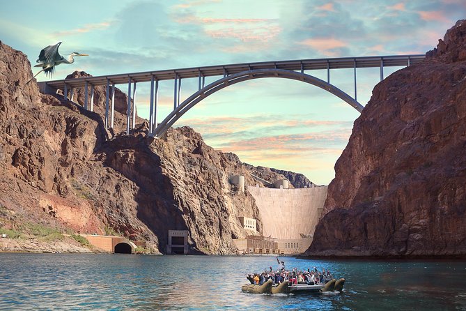 3-Hour Black Canyon Motorized Raft Tour with Optional Transport - Entering Black Canyon below Hoover Dam