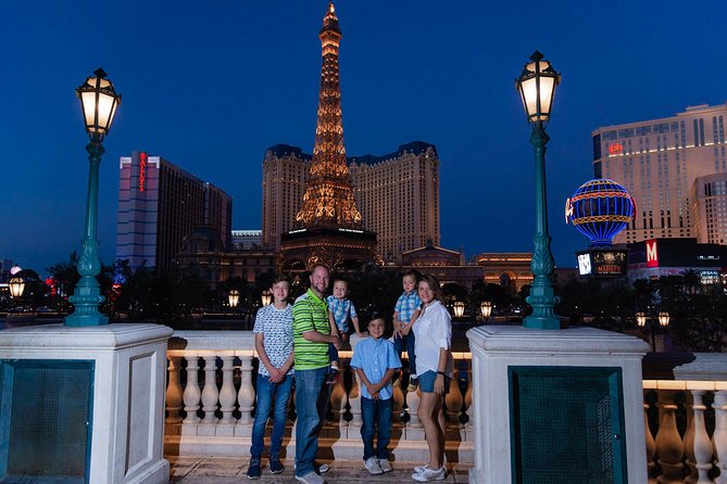 3 Hour Private Limo Photo Tour - A limousine window on the Las Vegas Strip