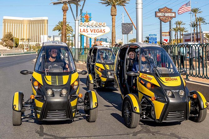 3-Hour Talking GoCar Tour in Las Vegas - Park MGM, Virgin Hotels, and the High Roller