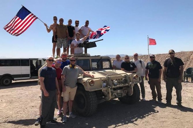 4 Gun Desert Shooting Adventure with Lunch - The desert setting adds more than a backdrop