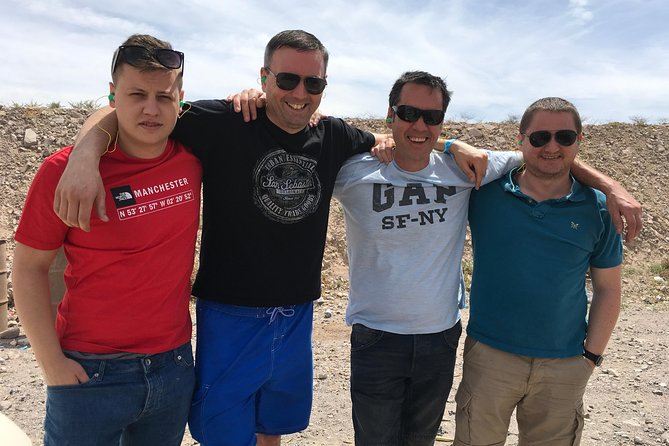 4 Gun Desert Shooting Adventure with Lunch - Photos and HD video are part of the value