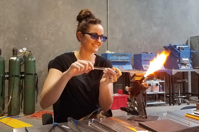 An adventure in Glassblowing by Torch - The two take-home pieces add real value