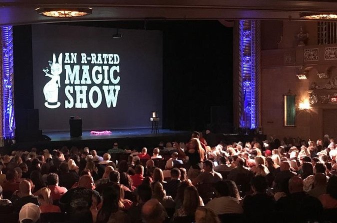 An R-Rated Magic Show at Planet Hollywood Resort and Casino - Seating, drinks, and the small theater setting