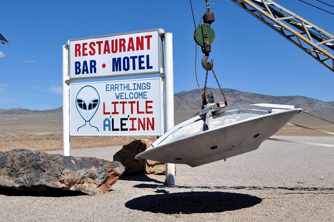 Area 51 Day Tour from Las Vegas with Alien and UFO Hotspots - The 10-hour route from Las Vegas to the restricted zone