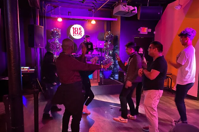 Arts District Bar Crawl - Speakeasies & Hidden Gems - Petite Boheme crosses Main Street