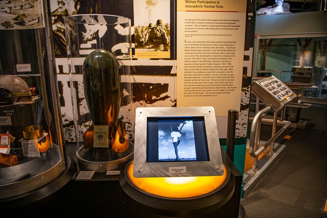 Atomic Museum Admission Ticket - Nevada testing and the machinery of secrecy