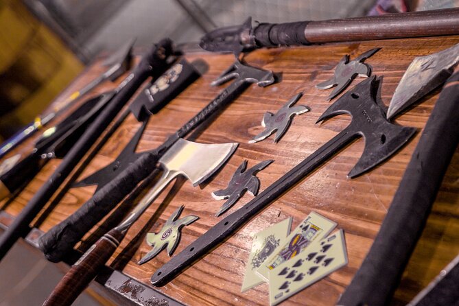 Axe Throwing Las Vegas Fremont Street - What the VIP upgrade adds