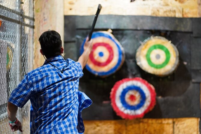 Axe Throwing Las Vegas Fremont Street - Building it into a Fremont Street evening