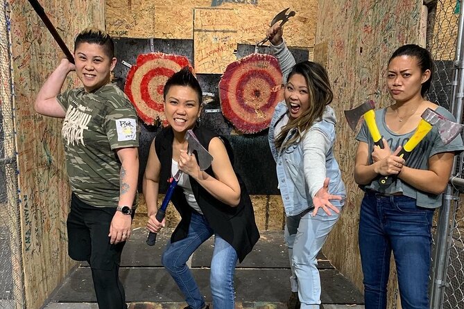 Axe Throwing Las Vegas Fremont Street - Is $40 a fair price?