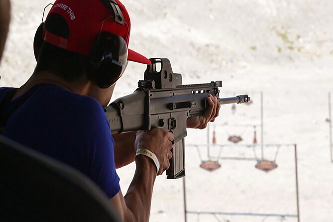 Axes, Arrows and Bullets Combo Package in Las Vegas - The Firearms Portion: Choice and Structure