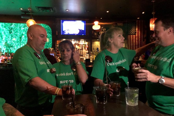 Bar Crawl On Fremont Street in Las Vegas - Electric Mushroom closes with cocktails and an EDM set