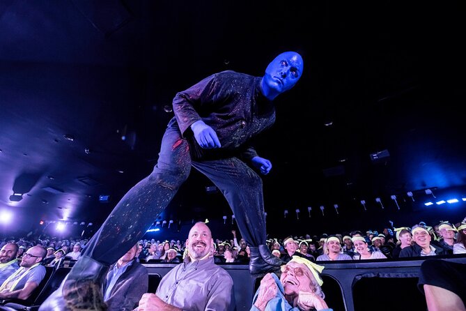 Blue Man Group at the Luxor Hotel and Casino - Audience participation without a traditional stage show