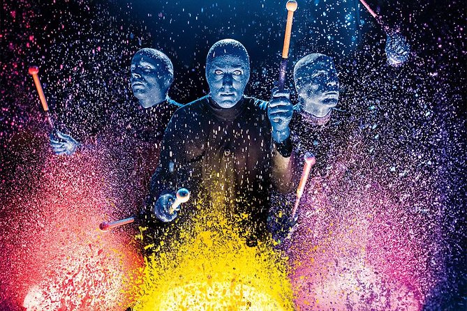 Blue Man Group at the Luxor Hotel and Casino - Choosing seats and judging the $54.99 value