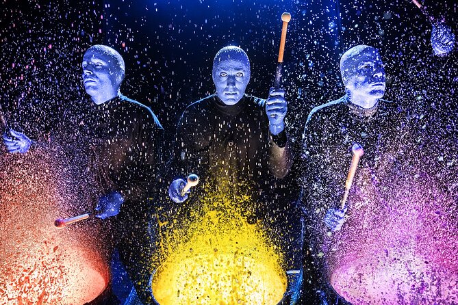 Blue Man Group VIP Experience at the Luxor Hotel and Casino - A strange, funny night inside the Luxor pyramid