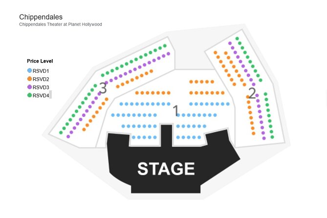 Chippendales at Planet Hollywood Resort and Casino - Planet Hollywood gives the show a central Strip location