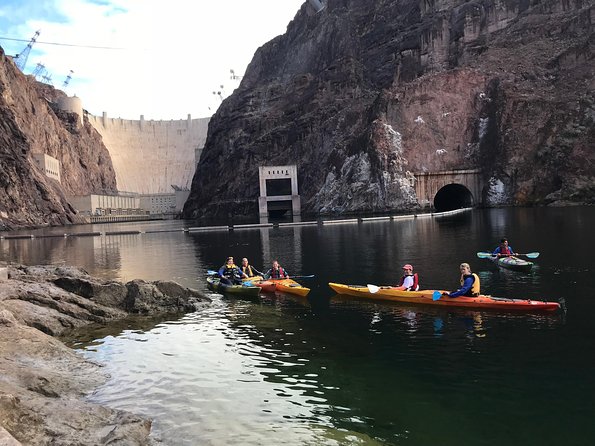 Colorado River Full-Day Kayak Tour: 12 Miles, Hot Springs & Caves - Starting below Hoover Dam