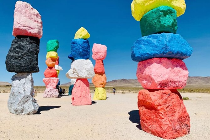 Combo: Las Vegas Strip, Desert and History Tour by Hummer - Seven Magic Mountains Against the Mojave