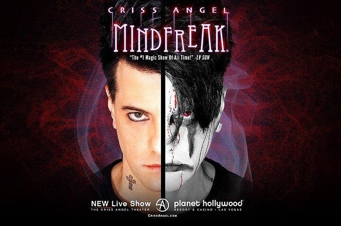Criss Angel MINDFREAK at Planet Hollywood Resort and Casino - The visual style: dark, loud, and highly produced