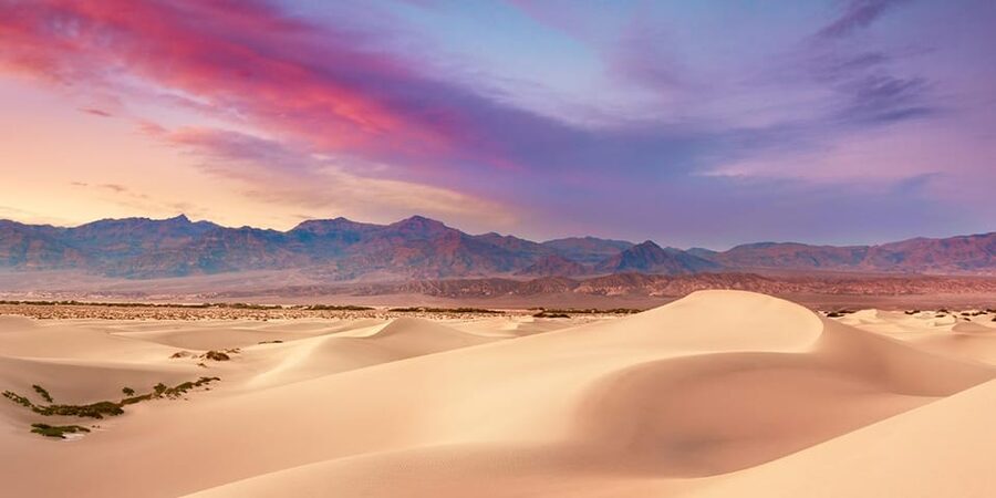 Death Valley an Mojave Desert VIP Small Group Tour Las Vegas - Mesquite Flat Sand Dunes