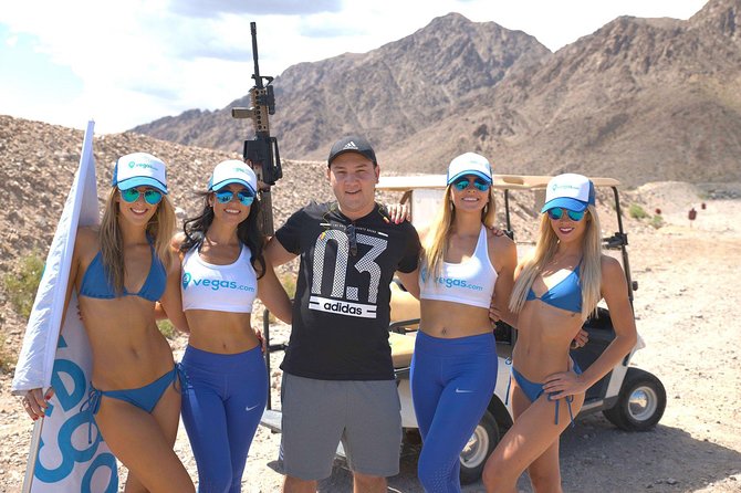 Desert Storm Shooting Experience with Lunch - Who will get the most from this day?