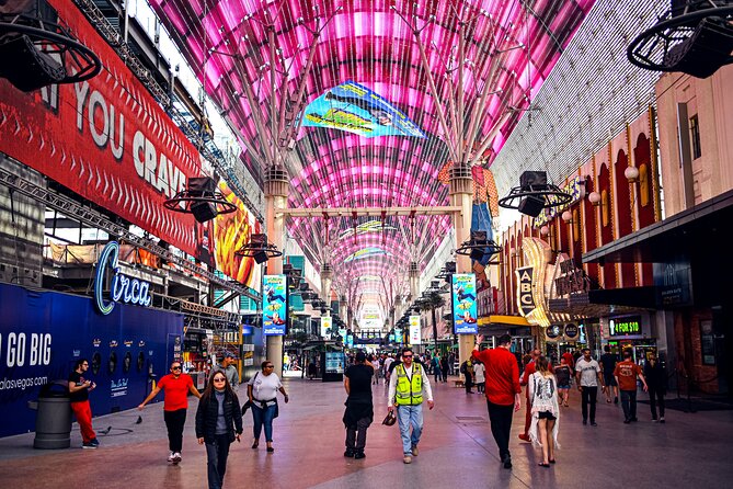 Downtown Las Vegas Food Tour of 6 Iconic Dishes & Hidden Gems - Fremont East, mafia tales, and playful tributes