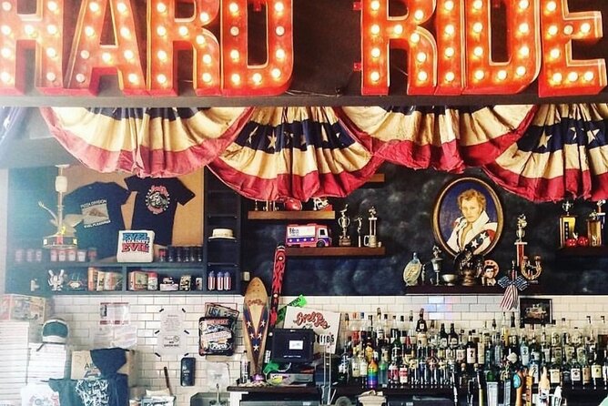 Downtown Las Vegas Food Tour of 6 Iconic Dishes & Hidden Gems - Main Street Station and the Berlin Wall fragment