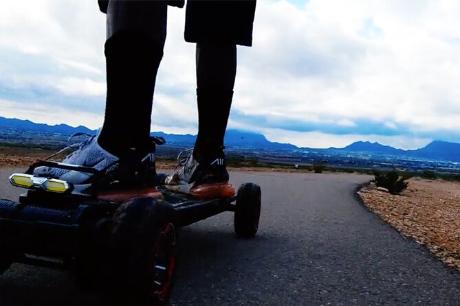 Electric Skateboard Tour in Las Vegas (Wetlands) - The ride toward Lake Las Vegas