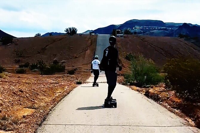 Electric Skateboard Tour in Las Vegas (Wetlands) - The Lake Las Vegas lunch break