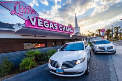 Elvis Wedding at The Little Vegas Chapel including Limousine Transportation