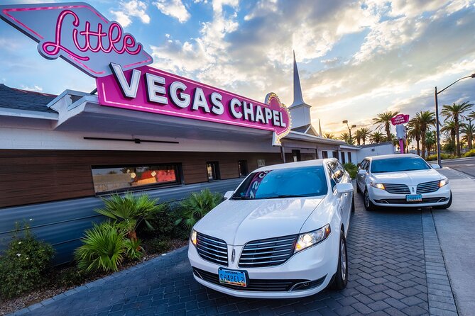 Elvis Wedding at The Little Vegas Chapel including Limousine Transportation - Your limousine pickup and return ride