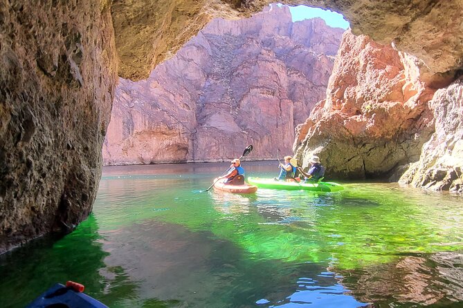 Emerald Cave Kayak Tour with Wildlife, Swim & Shuttle Option - The Las Vegas shuttle and a longer day
