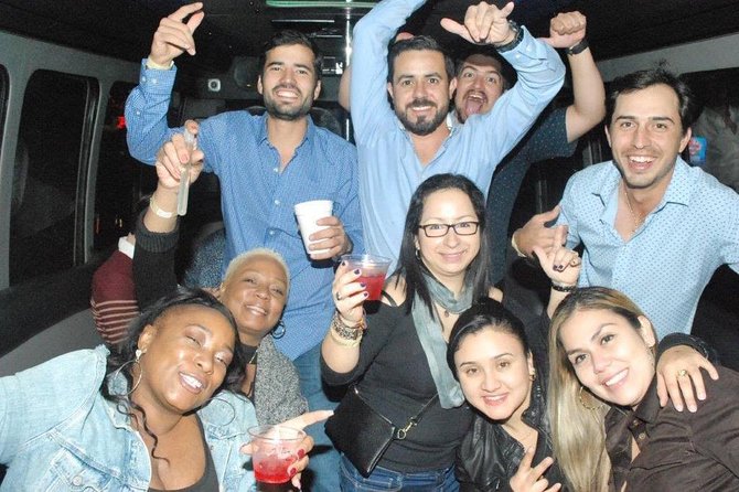 Epic Nightclub Crawl with Party Bus Ride & Free Drinks - What the $57.77 price really covers