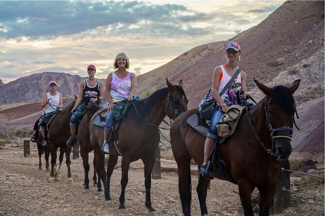 Evening Horseback Ride in Las Vegas - Summer heat and the value of an evening departure