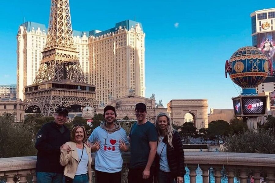 Explore Must-See Spots: Las Vegas Strip Walking Tour - Bellagio fountains and the conservatory
