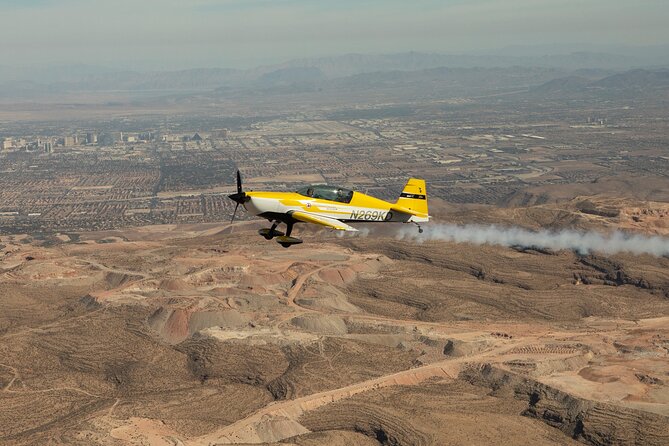 Extreme Flight Experience in Las Vegas - Staying comfortable in a plane that rolls