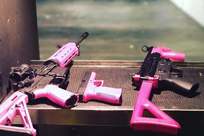 Femme Fatale Shooting Experience in Las Vegas - The safety briefing sets the tone