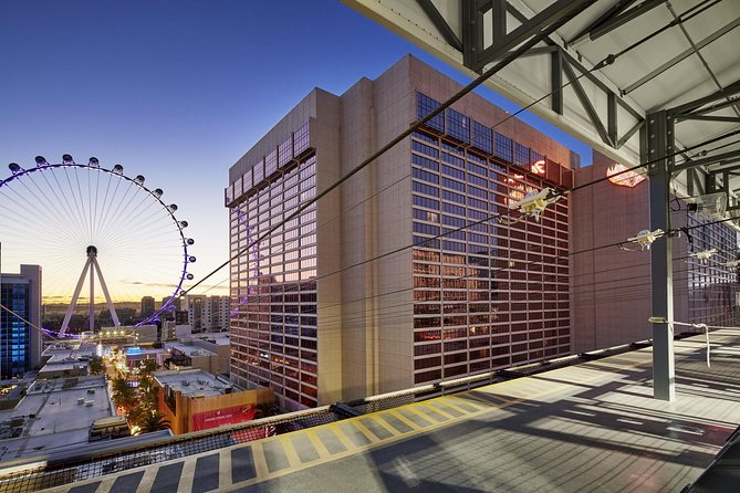 Fly LINQ Zipline at The LINQ Promenade in Las Vegas - A zip line in the middle of the Strip