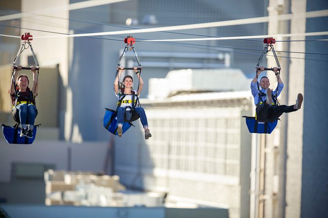 Fly LINQ Zipline at The LINQ Promenade in Las Vegas - What the flight feels like