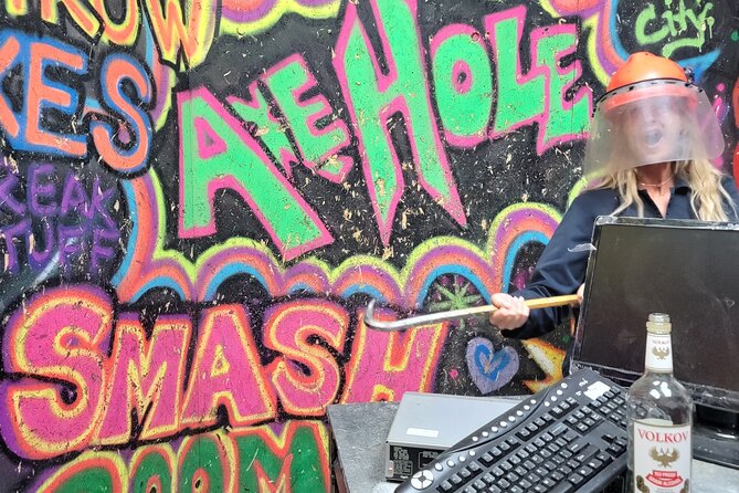 Fremont Street Smash Room: Rage & Destroy Experience - Fitting Axehole Vegas Into a Downtown Day