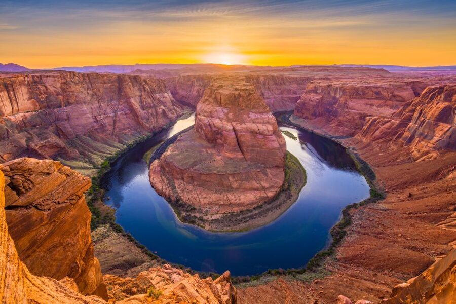 From Las Vegas: Antelope Canyon and Horseshoe Bend Day Trip - Entering Lower Antelope Canyon with a Navajo guide