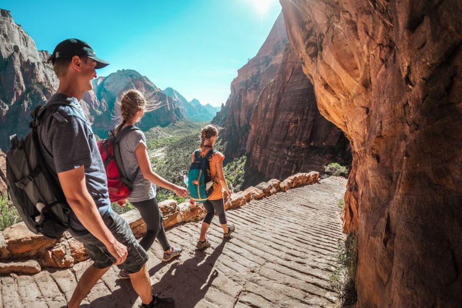 From Las Vegas: Bryce Canyon and Zion Park Tour with Lunch - Entering Zion’s red-cliff country