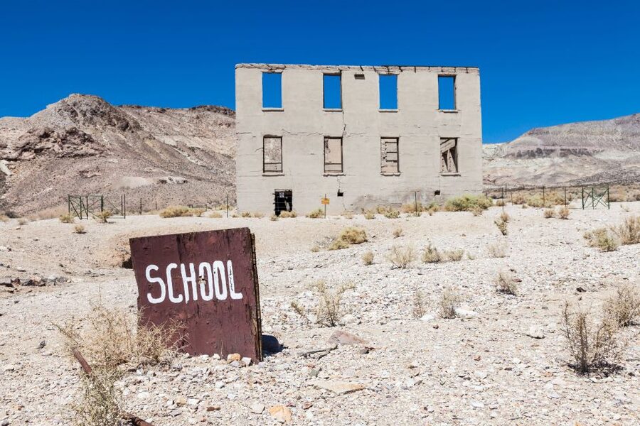 From Las Vegas: Death Valley & Rhyolite Ghost Town Day Trip - Zabriskie Point shows Death Valley at its most theatrical