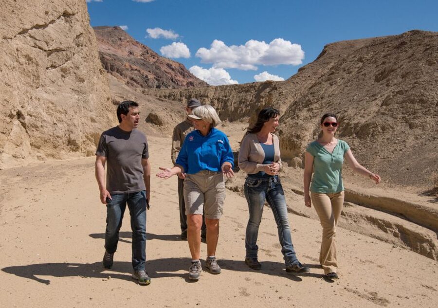 From Las Vegas: Death Valley Trekker Tour - 20 Mule Team Canyon adds the rough-road adventure
