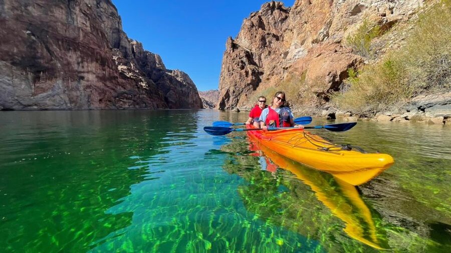 From Las Vegas: Emerald Cave Guided Kayak Tour with Shuttle - What to expect at the Emerald Cave