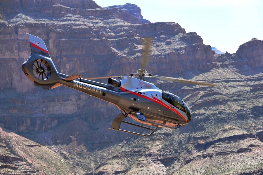 From Las Vegas: Grand Canyon Skywalk Express Helicopter Tour - Walking the 70-foot glass Skywalk