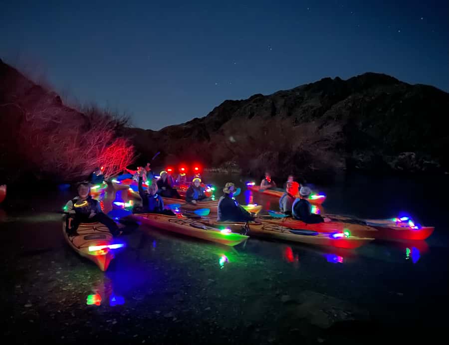 From Las Vegas: Moonlight Kayak Tour on the Colorado River - Leaving the Strip for the Colorado River