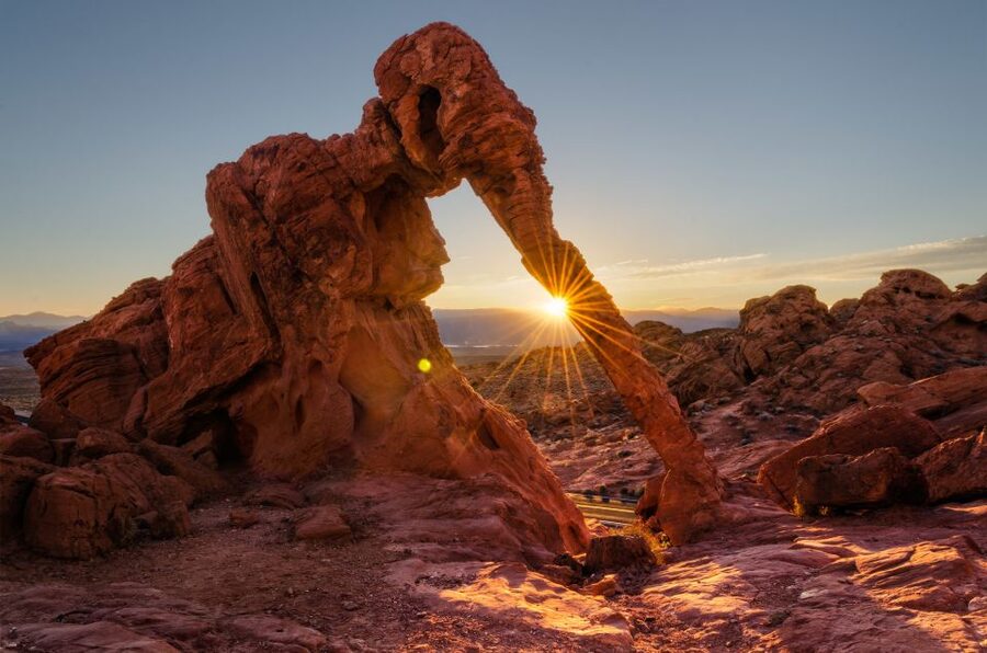From Las Vegas: Valley of Fire State Park Tour - Red sandstone, fault lines, and the park’s unusual shapes