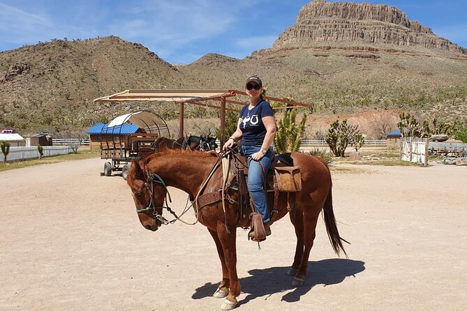 Full Day Grand Canyon Trip with Horseback Ride From Las Vegas - A Western barbecue after the ride